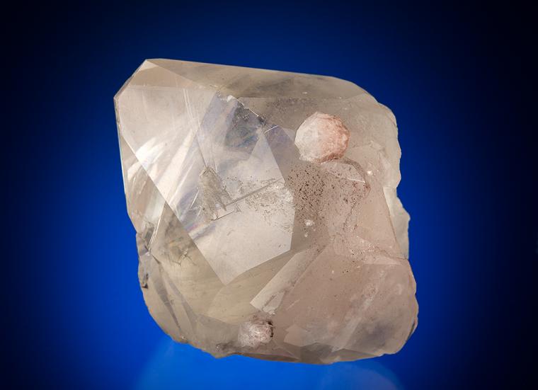 ANALCIME on CALCITE